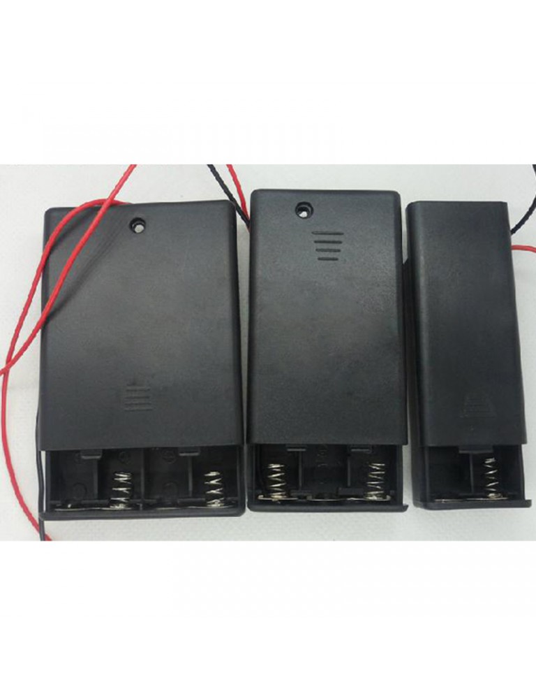 2 x AAA Battery Holder Case